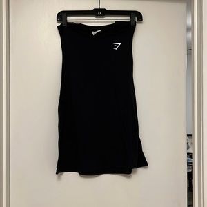 Gymshark black workout tank top (M)